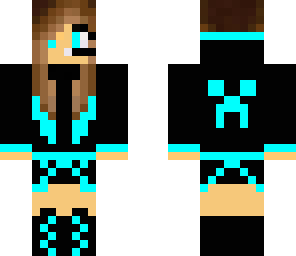 blue creeper girl
