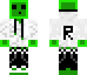 the slime with the r green