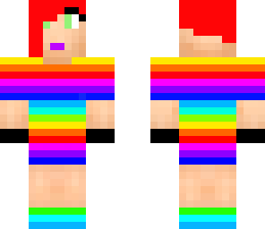 rainbow girl