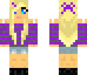 blond teen girl