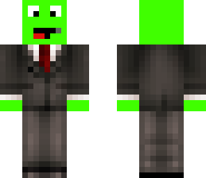 frog in suit