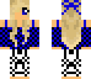 checkered girl