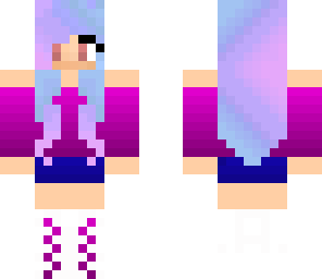 bubble gum hair
