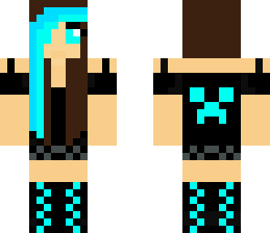 blue creepergirl