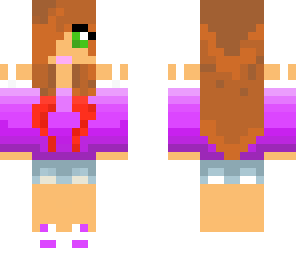 purple girl
