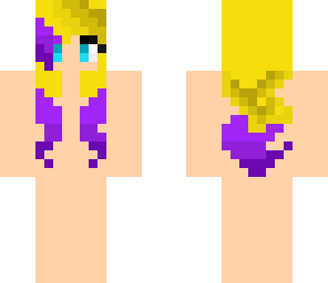 purple dip dye skin base