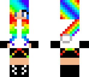 rainbow dash girl