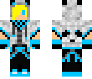 blonde panda boy