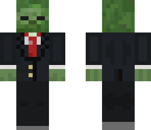 zombie in suit
