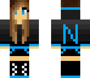 blue hoodie girl fix