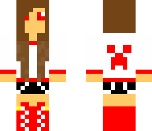 cute girl red