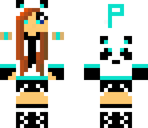 panda girl skin