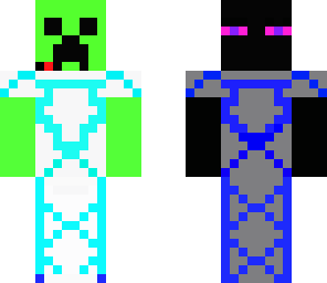 creeper and ender