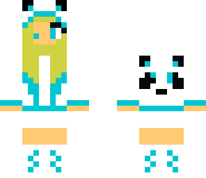 fixed blonde panda