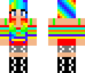 rainbow girl
