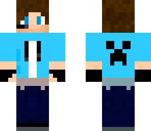 blue creeper sweatshirt