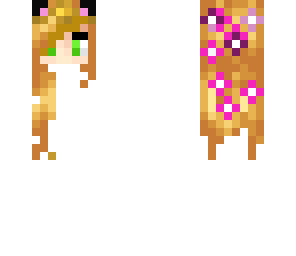 cat head of girl