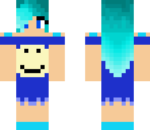 blue girl