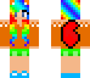 rainbow wolf 