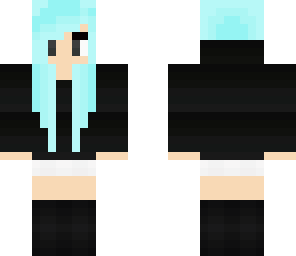 blue girl