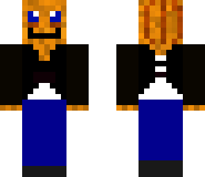 pumpkin in vest