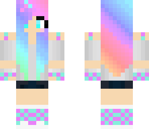 rainbow skin