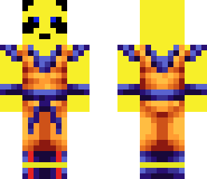 super saiyan panda