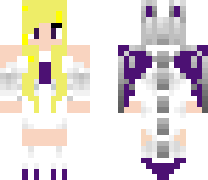 blonde  dragon girl
