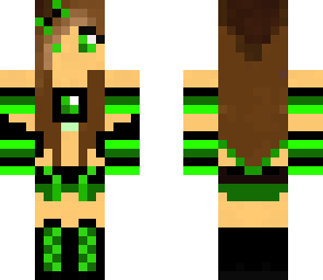 green naturer girl