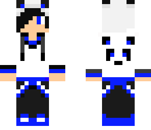 blue panda boy