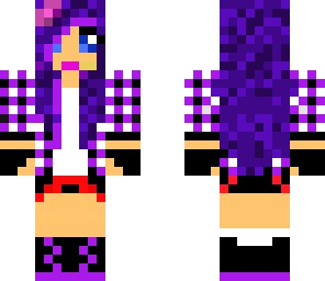 purple girl