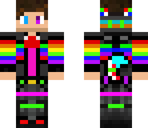 crazy rainbow guy