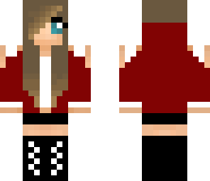 red hoodie