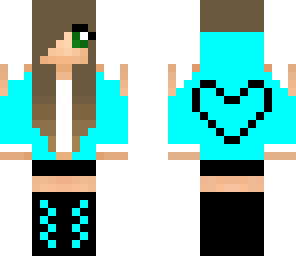 blue heart hoodie