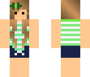 green bow girl