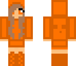 orange slime girl
