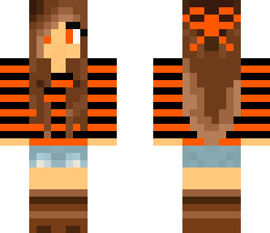 cozy orange sweater