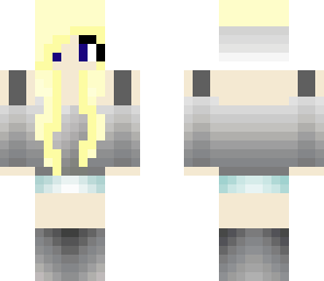 blonde grey girl