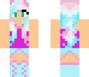 cotton candy girl