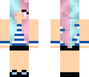 cotton-candy girl