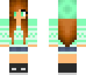 minty sweater