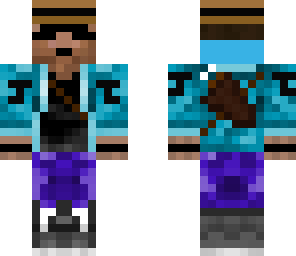 herobrine cool with a hat