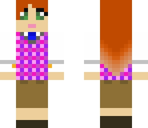 sweater vest girl-redhead