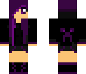 purple girl