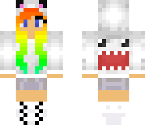 edited rainbow domo girl