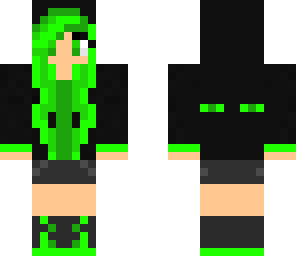 green ender girl