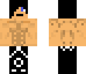 shirtless man