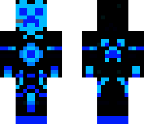 blue retro creeper