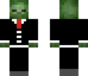 zombie with tuxedo
