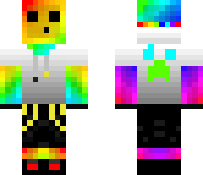 gustavo's rainbow slime skin